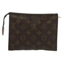 LOUIS VUITTON Monogram Poche Toilette 19 Pouch M47544 LV Auth 137297-2
