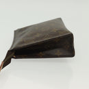 LOUIS VUITTON Monogram Poche Toilette 19 Pouch M47544 LV Auth 137297-3