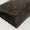 LOUIS VUITTON Monogram Poche Toilette 19 Pouch M47544 LV Auth 137297-7