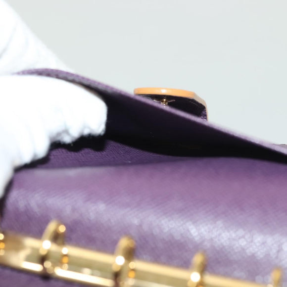 LOUIS VUITTON Epi Agenda PM Day Planner Cover Yellow R20059 LV Auth 137303