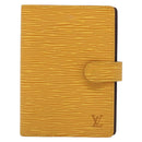 LOUIS VUITTON Epi Agenda PM Day Planner Cover Yellow R20059 LV Auth 137303-13