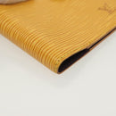 LOUIS VUITTON Epi Agenda PM Day Planner Cover Yellow R20059 LV Auth 137303-7