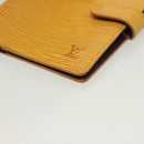 LOUIS VUITTON Epi Agenda PM Day Planner Cover Yellow R20059 LV Auth 137303-14