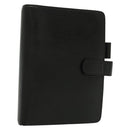 LOUIS VUITTON Epi Agenda MM Day Planner Cover Black R20042 LV Auth 137304-1
