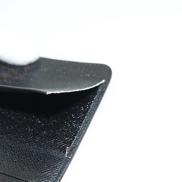 LOUIS VUITTON Epi Agenda MM Day Planner Cover Black R20042 LV Auth 137304