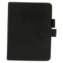 LOUIS VUITTON Epi Agenda MM Day Planner Cover Black R20042 LV Auth 137304-13