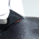 LOUIS VUITTON Epi Agenda MM Day Planner Cover Black R20042 LV Auth 137304-12