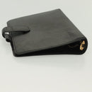 LOUIS VUITTON Epi Agenda MM Day Planner Cover Black R20042 LV Auth 137304-5