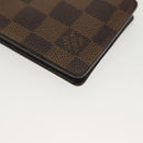 LOUIS VUITTON Damier Ebene Porte Cartes ID Bandouliere Case N60016 Auth 137306-17