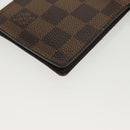 LOUIS VUITTON Damier Ebene Porte Cartes ID Bandouliere Case N60016 Auth 137306-18