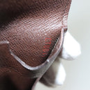 LOUIS VUITTON Damier Ebene Porte Cartes ID Bandouliere Case N60016 Auth 137306-12