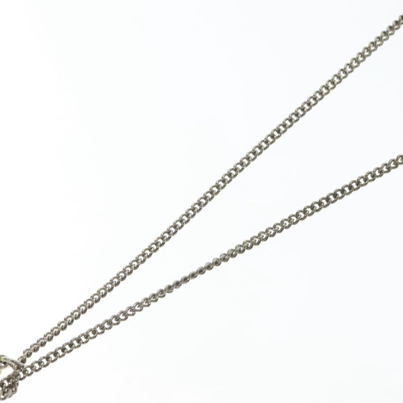 LOUIS VUITTON Collier LV Fluo Necklace metal Yellow Silver MP2143 LV Auth 137309