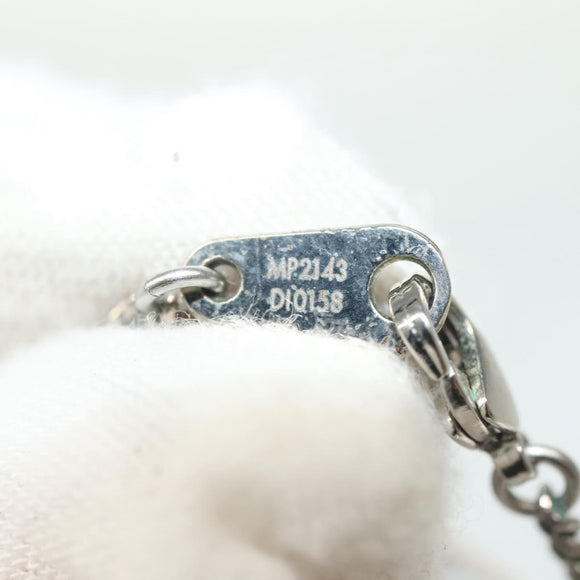 LOUIS VUITTON Collier LV Fluo Necklace metal Yellow Silver MP2143 LV Auth 137309