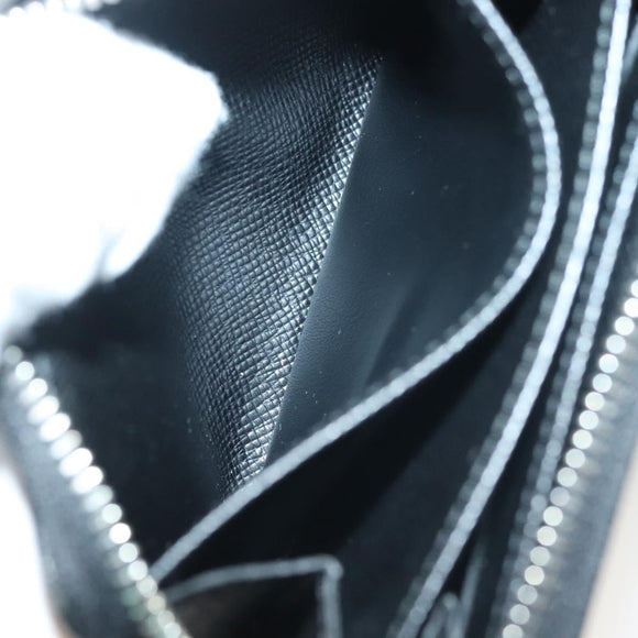 LOUIS VUITTON Damier Graphite Zippy Coin Purse N63076 LV Auth 137313