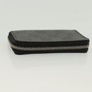 LOUIS VUITTON Damier Graphite Zippy Coin Purse N63076 LV Auth 137313-5