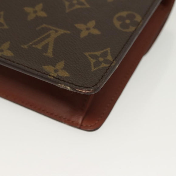 LOUIS VUITTON Monogram Chaillot Clutch Bag M51786 LV Auth 137322