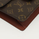 LOUIS VUITTON Monogram Chaillot Clutch Bag M51786 LV Auth 137322-14