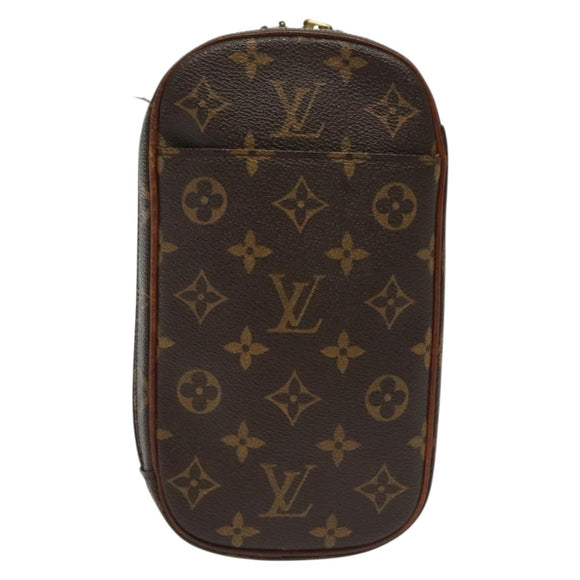 LOUIS VUITTON Monogram Pochette Gange Shoulder Bag M51870 LV Auth 137324