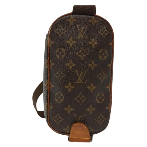 LOUIS VUITTON Monogram Pochette Gange Shoulder Bag M51870 LV Auth 137324