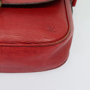 LOUIS VUITTON Epi Saint Cloud GM Shoulder Bag Red M52197 LV Auth 137330-16