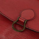 LOUIS VUITTON Epi Saint Cloud GM Shoulder Bag Red M52197 LV Auth 137330-18