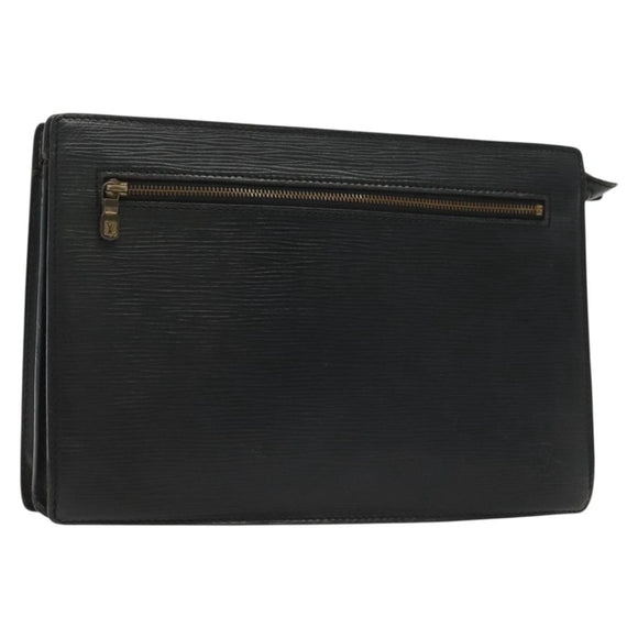 LOUIS VUITTON Epi Angian Shoulder Bag 2way Black M52112 LV Auth 137331