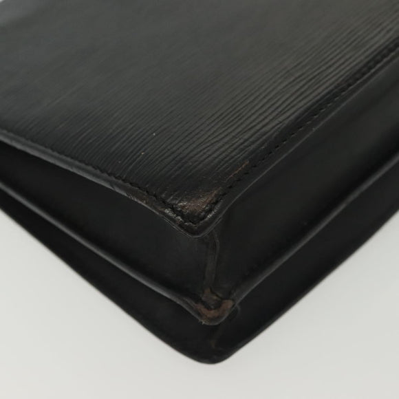 LOUIS VUITTON Epi Angian Shoulder Bag 2way Black M52112 LV Auth 137331