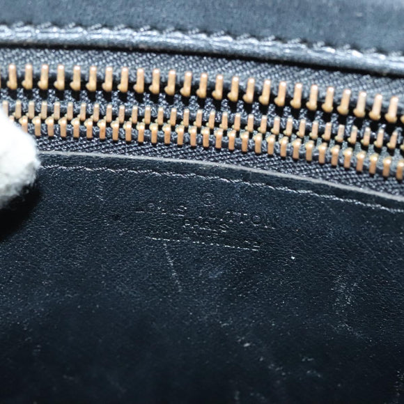 LOUIS VUITTON Epi Angian Shoulder Bag 2way Black M52112 LV Auth 137331