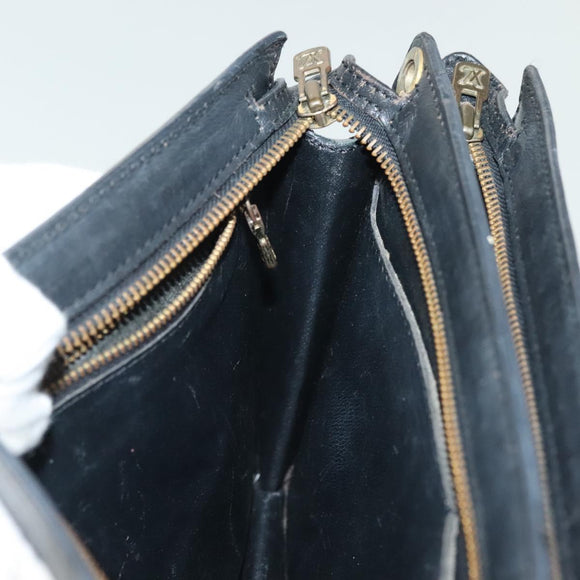 LOUIS VUITTON Epi Angian Shoulder Bag 2way Black M52112 LV Auth 137331