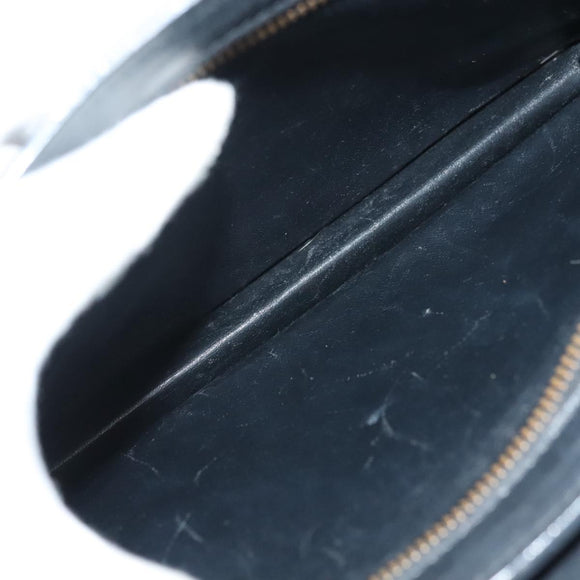 LOUIS VUITTON Epi Angian Shoulder Bag 2way Black M52112 LV Auth 137331