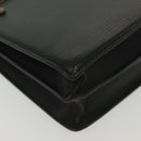 LOUIS VUITTON Epi Angian Shoulder Bag 2way Black M52112 LV Auth 137331-7