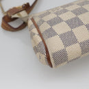 LOUIS VUITTON Damier Azur Eva Shoulder Bag 2way N55214 LV Auth 137332-18