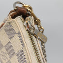 LOUIS VUITTON Damier Azur Eva Shoulder Bag 2way N55214 LV Auth 137332-10