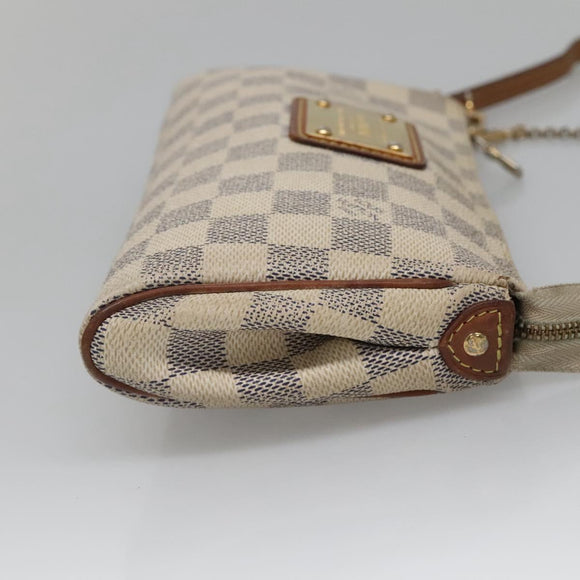 LOUIS VUITTON Damier Azur Eva Shoulder Bag 2way N55214 LV Auth 137332