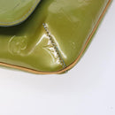 LOUIS VUITTON Monogram Vernis Thompson Street Bag Baby Blue M91009 Auth 137334-16