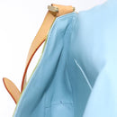 LOUIS VUITTON Monogram Vernis Thompson Street Bag Baby Blue M91009 Auth 137334-21