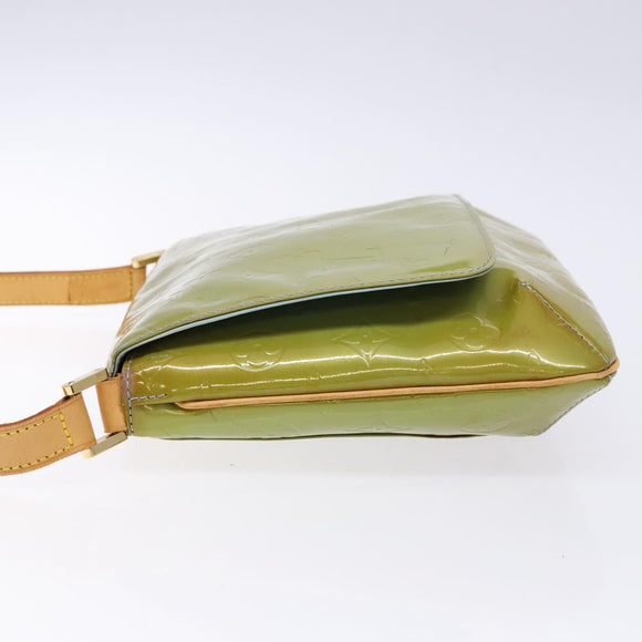 LOUIS VUITTON Monogram Vernis Thompson Street Bag Baby Blue M91009 Auth 137334