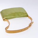 LOUIS VUITTON Monogram Vernis Thompson Street Bag Baby Blue M91009 Auth 137334-7