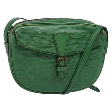 LOUIS VUITTON Epi Jeune Fille MM Shoulder Bag Green M52154 LV Auth 137335