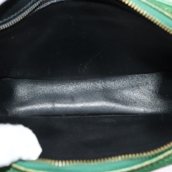 LOUIS VUITTON Epi Jeune Fille MM Shoulder Bag Green M52154 LV Auth 137335