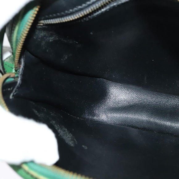 LOUIS VUITTON Epi Jeune Fille MM Shoulder Bag Green M52154 LV Auth 137335