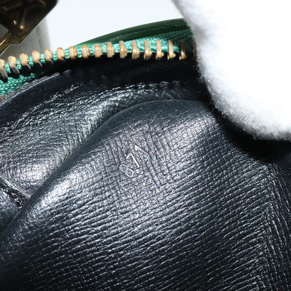 LOUIS VUITTON Epi Jeune Fille MM Shoulder Bag Green M52154 LV Auth 137335