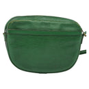 LOUIS VUITTON Epi Jeune Fille MM Shoulder Bag Green M52154 LV Auth 137335-2