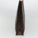 LOUIS VUITTON Monogram Sac Plat Hand Bag M51140 LV Auth 137345-3