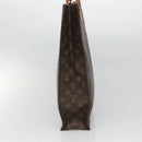 LOUIS VUITTON Monogram Sac Plat Hand Bag M51140 LV Auth 137345-4