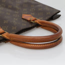 LOUIS VUITTON Monogram Sac Plat Hand Bag M51140 LV Auth 137345-7
