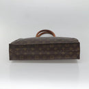 LOUIS VUITTON Monogram Sac Plat Hand Bag M51140 LV Auth 137345-5