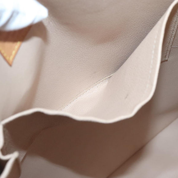 LOUIS VUITTON Monogram Sac Plat Hand Bag M51140 LV Auth 137346