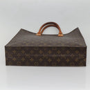 LOUIS VUITTON Monogram Sac Plat Hand Bag M51140 LV Auth 137346-5