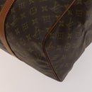 LOUIS VUITTON Monogram Sac Spool 45 Boston Bag Vintage M41624 LV Auth 137347-10